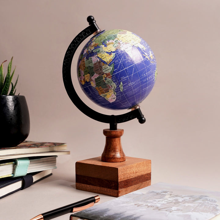The Rotating Realm - Desk Globe