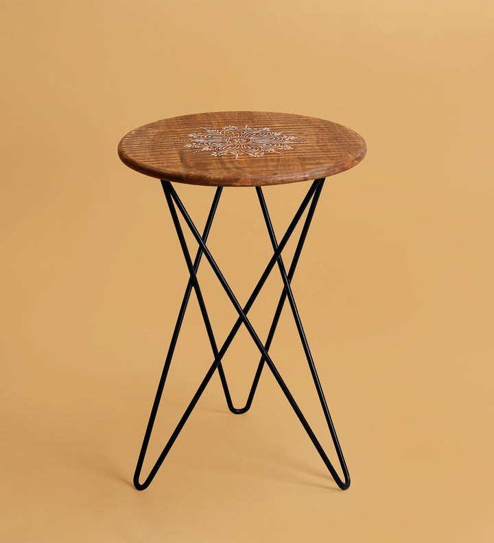 Mughal Wooden Accent Table