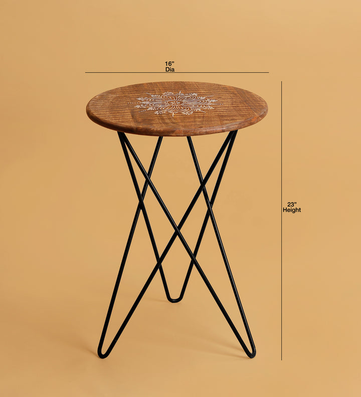 Mughal Wooden Accent Table