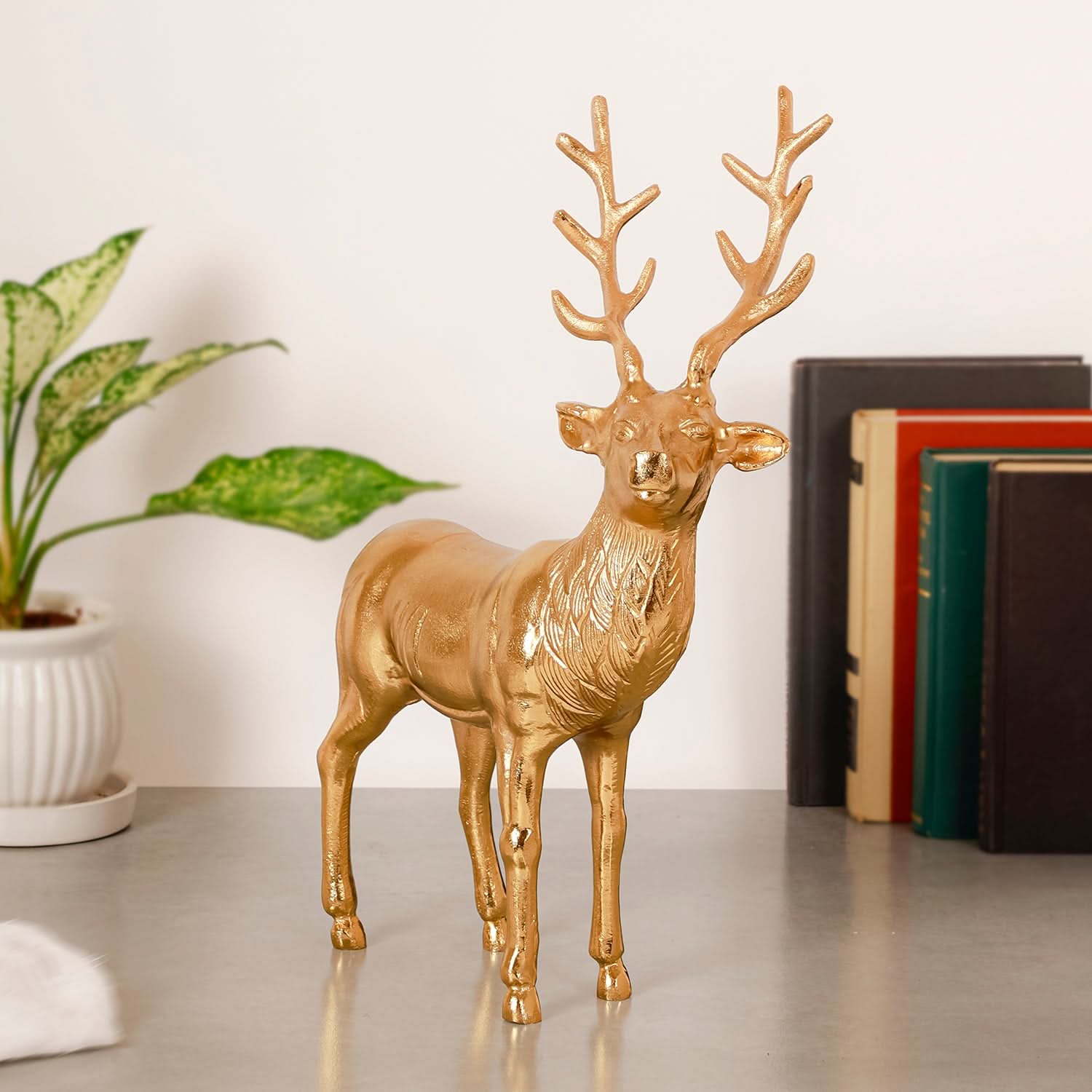 Majestic Golden Stag
