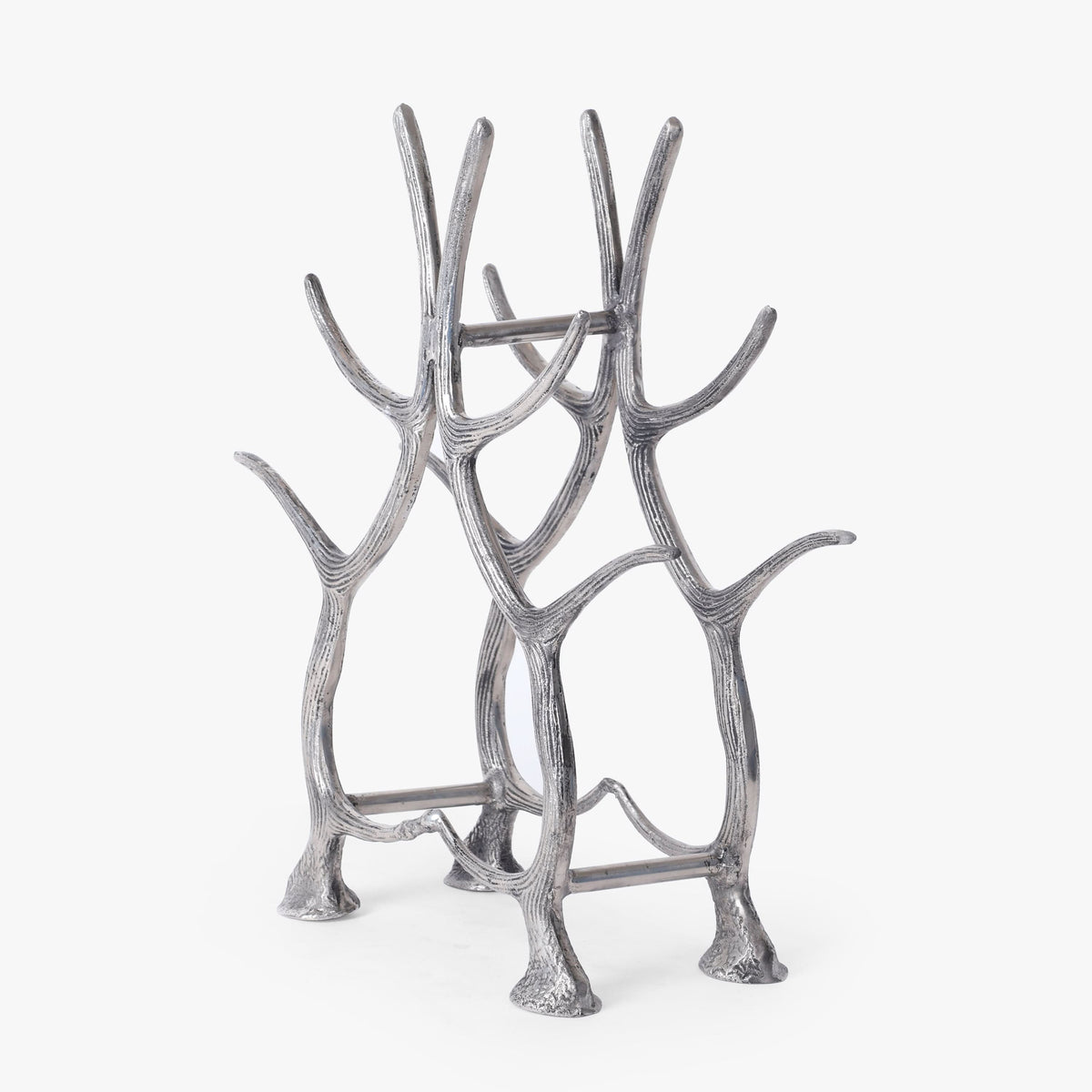 Antler Wine Bottle Holder for Bar Counter, Dining Table and Kitchen Decor