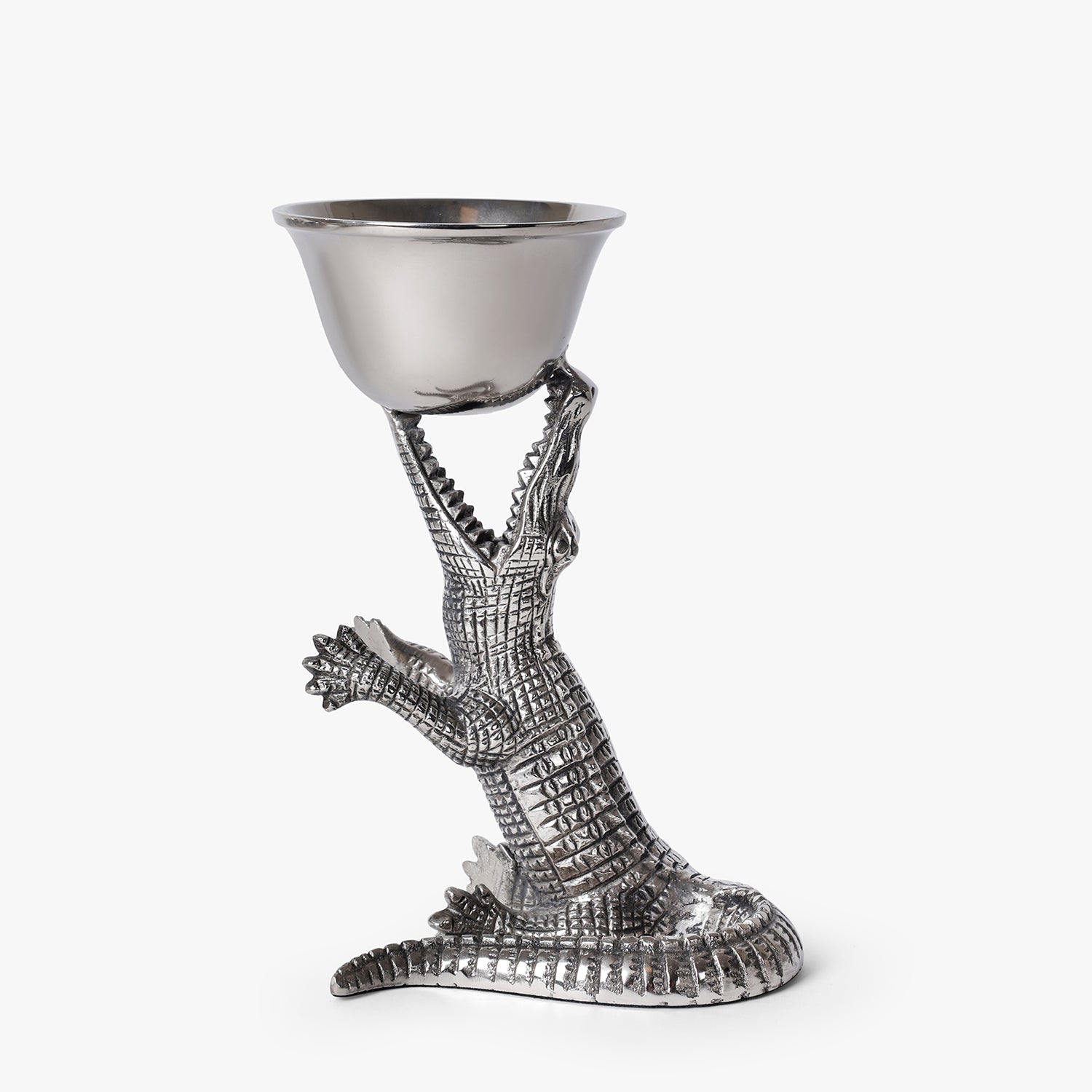 Crocodile Bowl for Table Decor, Dry Fruit Serving and Statement Styling