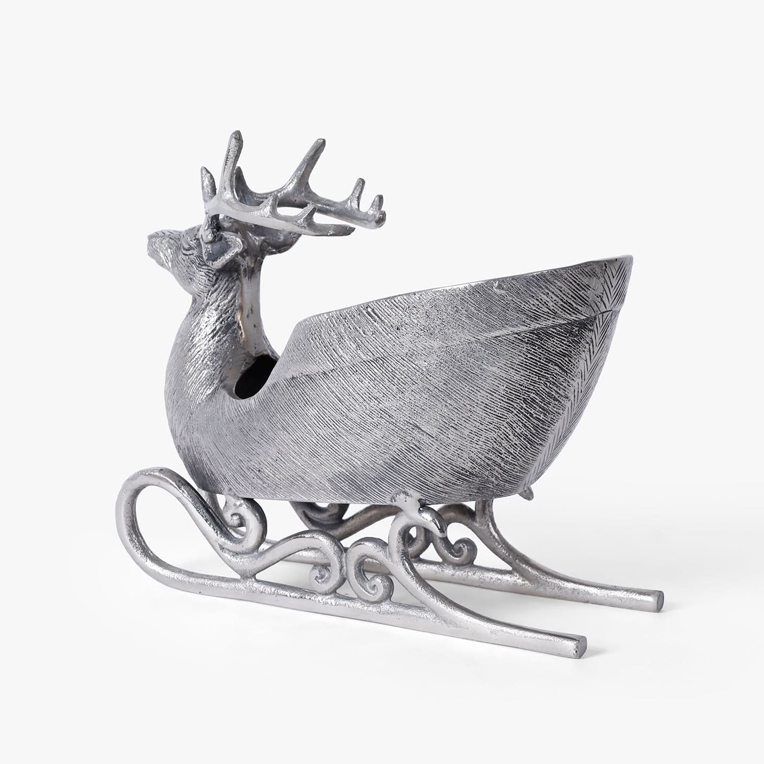 Stag Wine Chiller Bucket (Silver) – Statement Bar & Table Decor