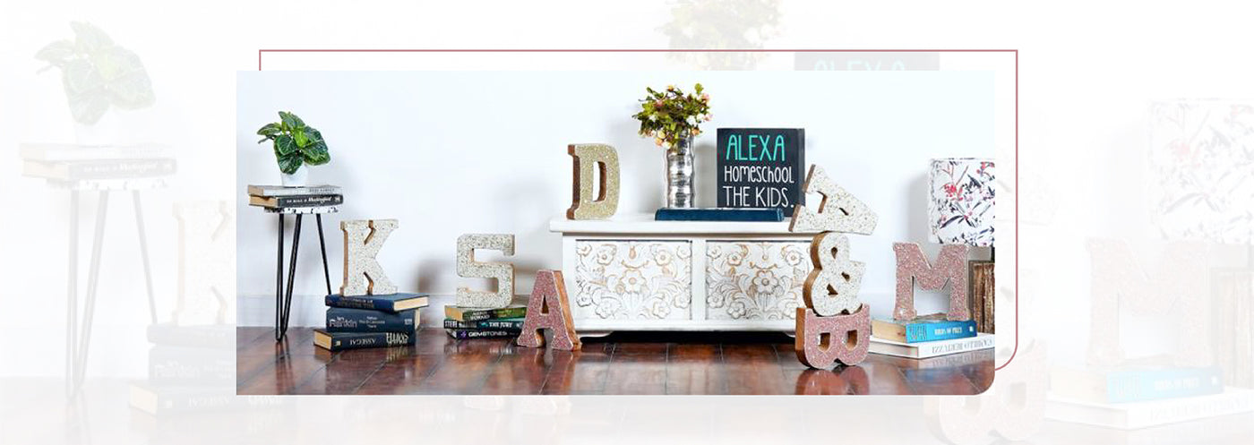 5 Spaces you can Decorate with Initials in your Home