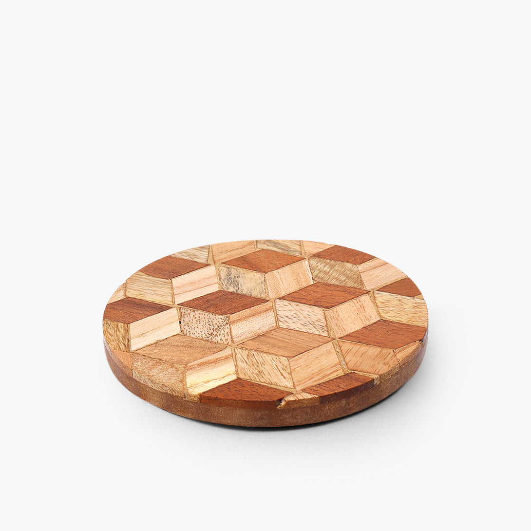 Sylvan Stringed Rhombus Coasters