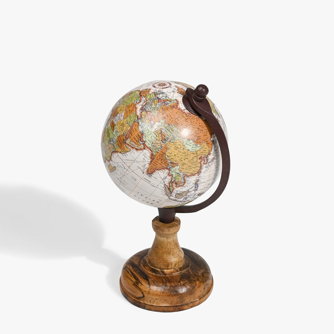Wooden Stand Globe