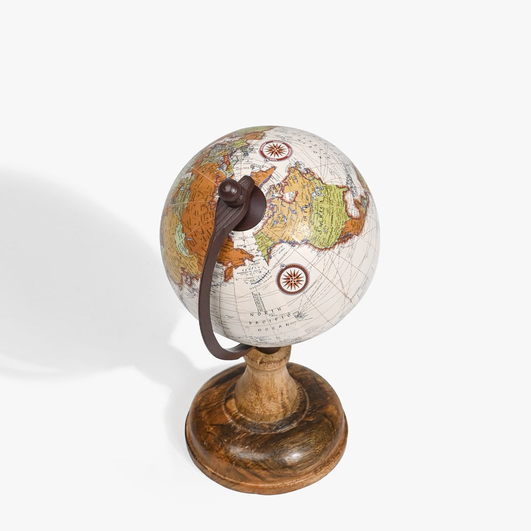 Wooden Stand Globe