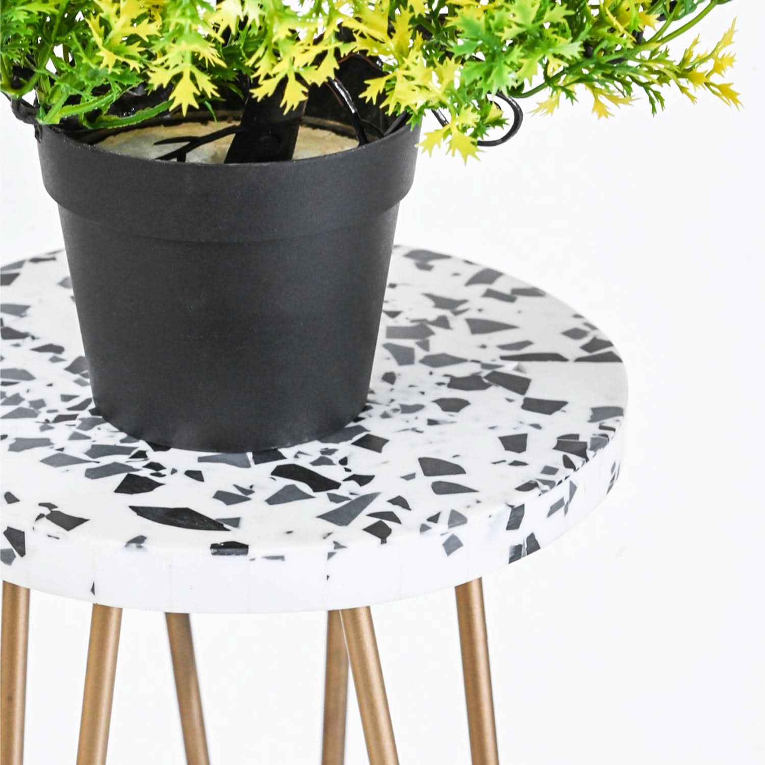 Speckled Monochrome Plant Stand