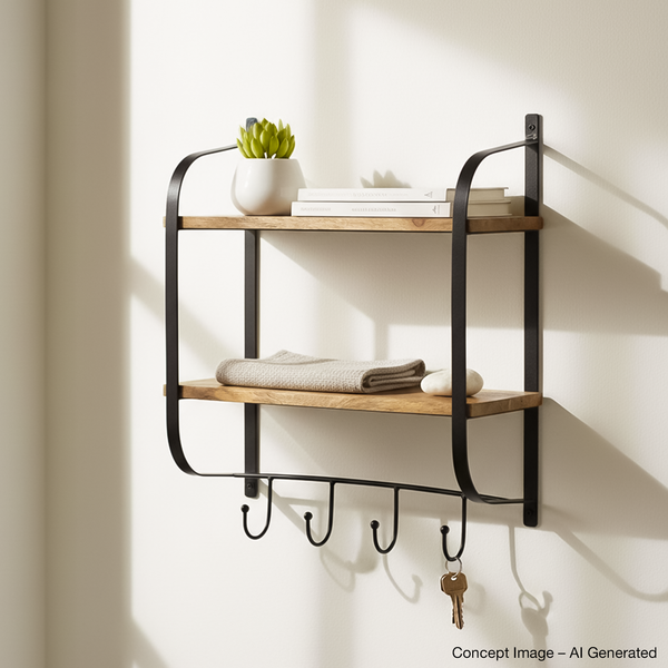 Farmhouse Frenzy Wall Shelf