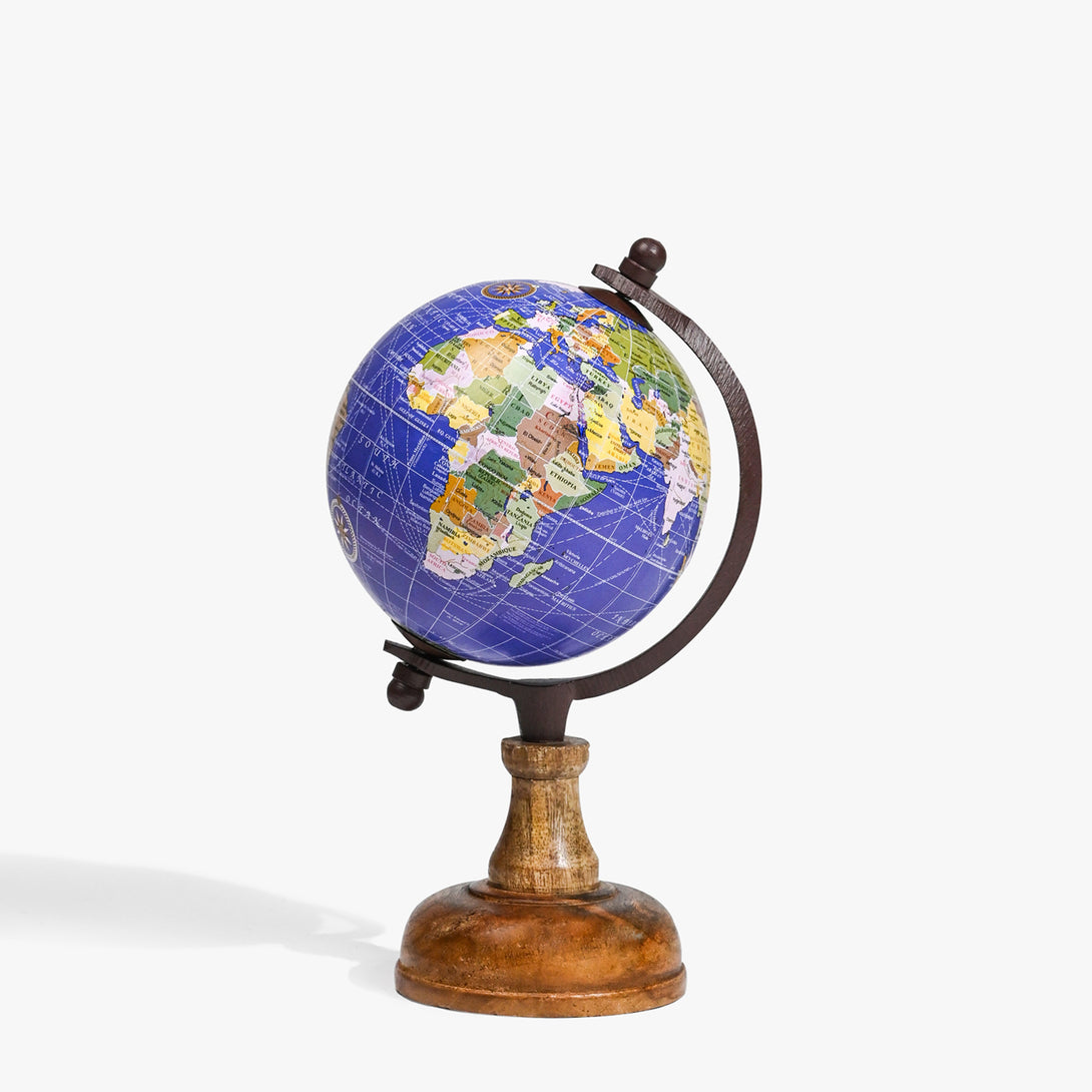 Wooden Stand Globe