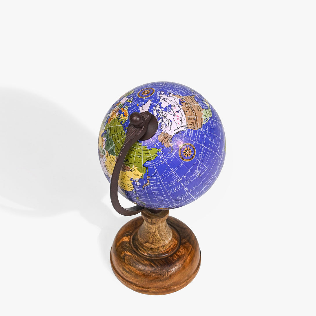Wooden Stand Globe