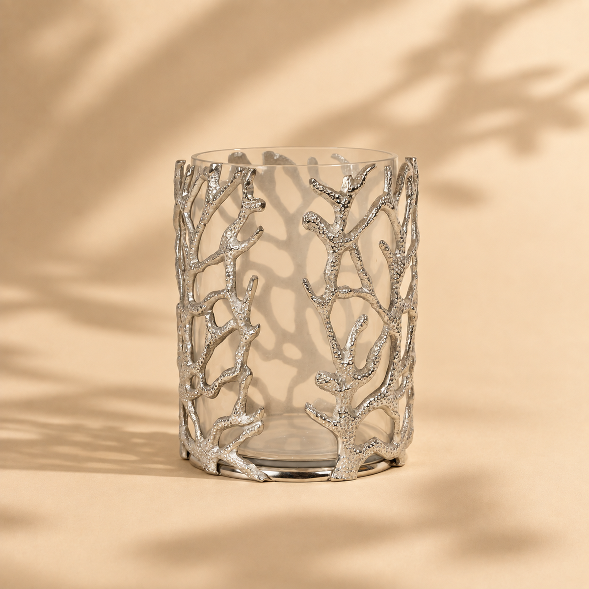 Branch Pattern Candle Holder for Table Decor and Ambient Styling