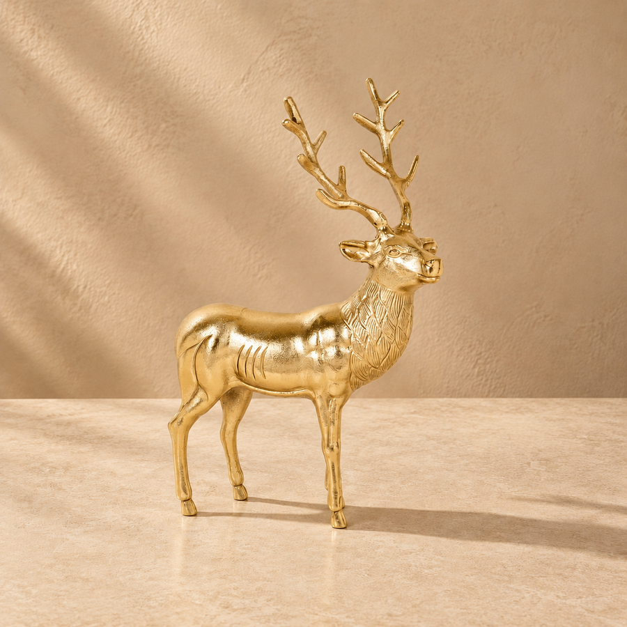 Majestic Golden Stag