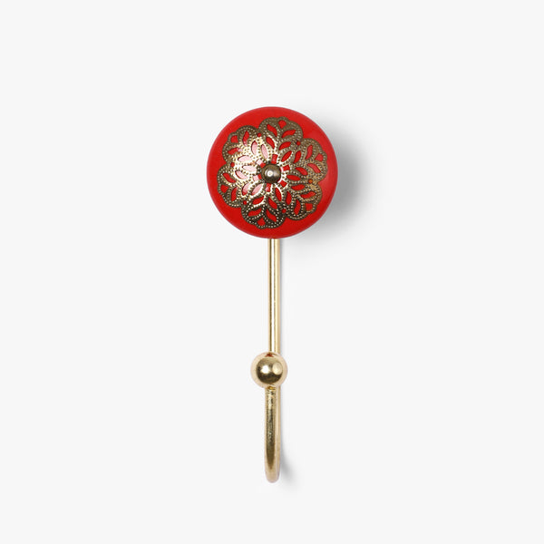 Golden Scarlett Filigree Hook