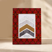 Arc & Petal Wooden Photo Frame  | Decorative Picture Frame for Home & Gifting