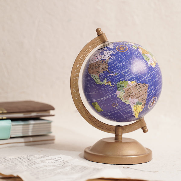 Blue Ocean Antique Globe