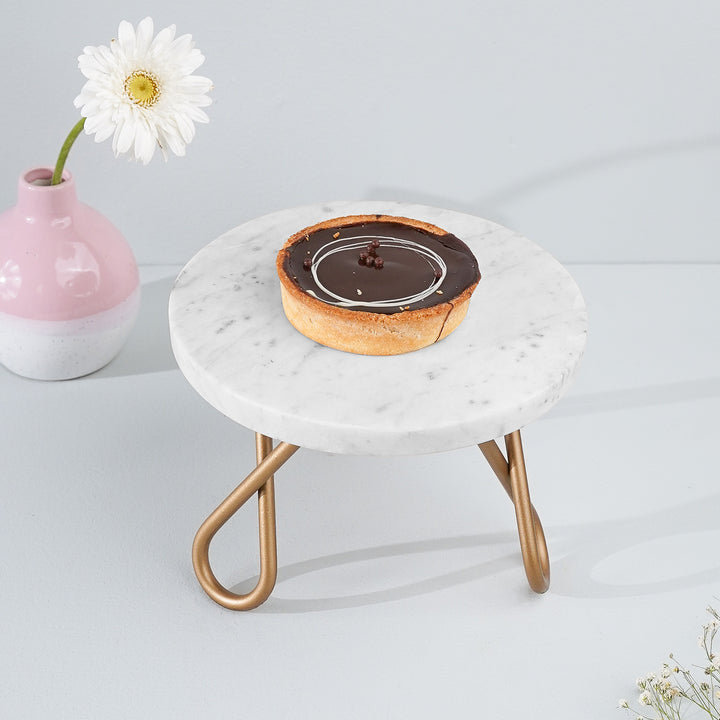 White Frost Cake Stand