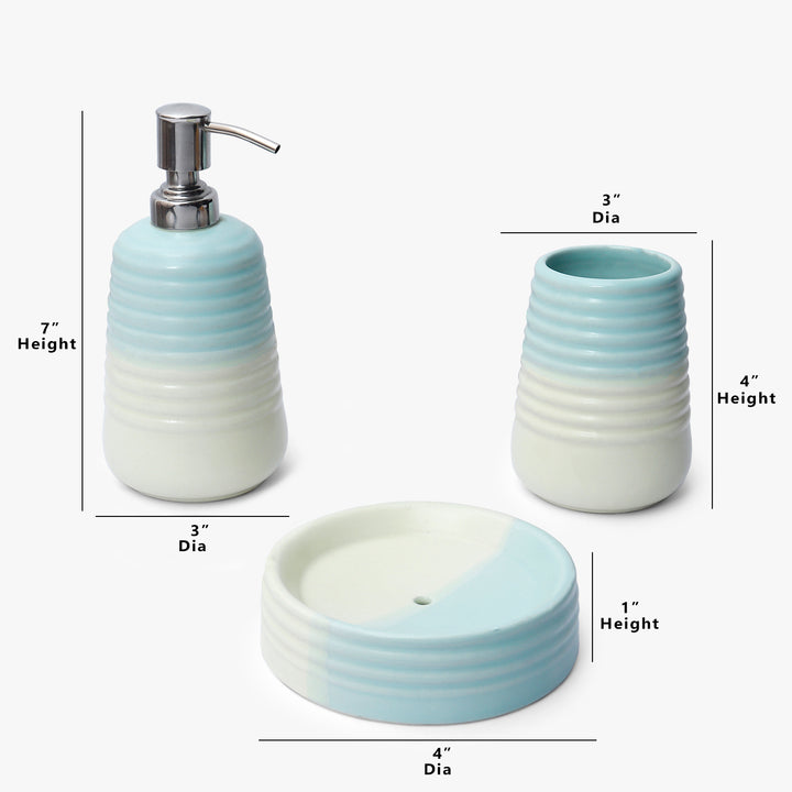Modern Ceramic Bath Set
