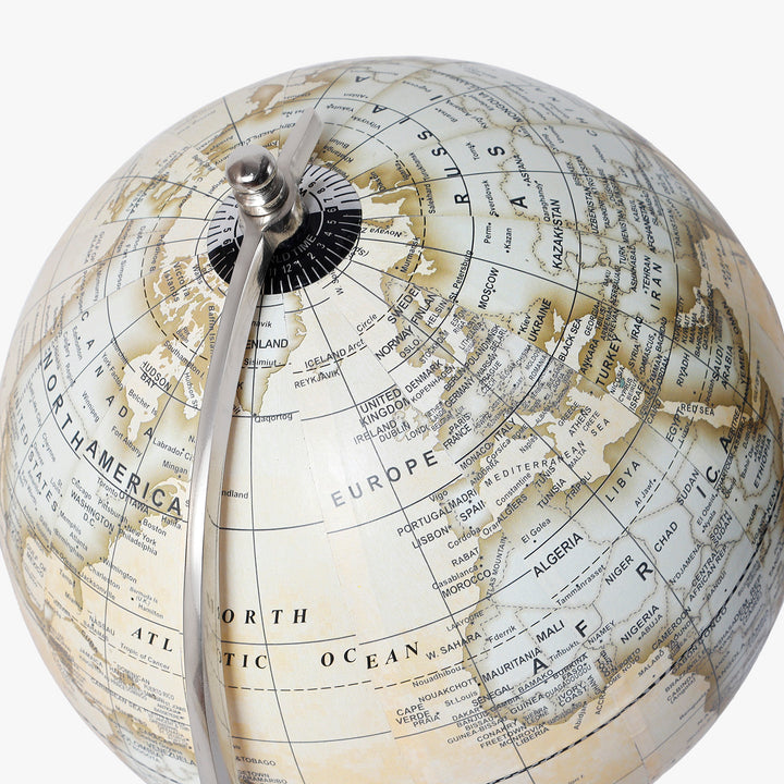 Neon Cosmic World Globe