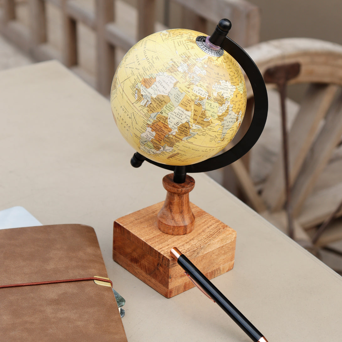 The Rotating Realm - Desk Globe