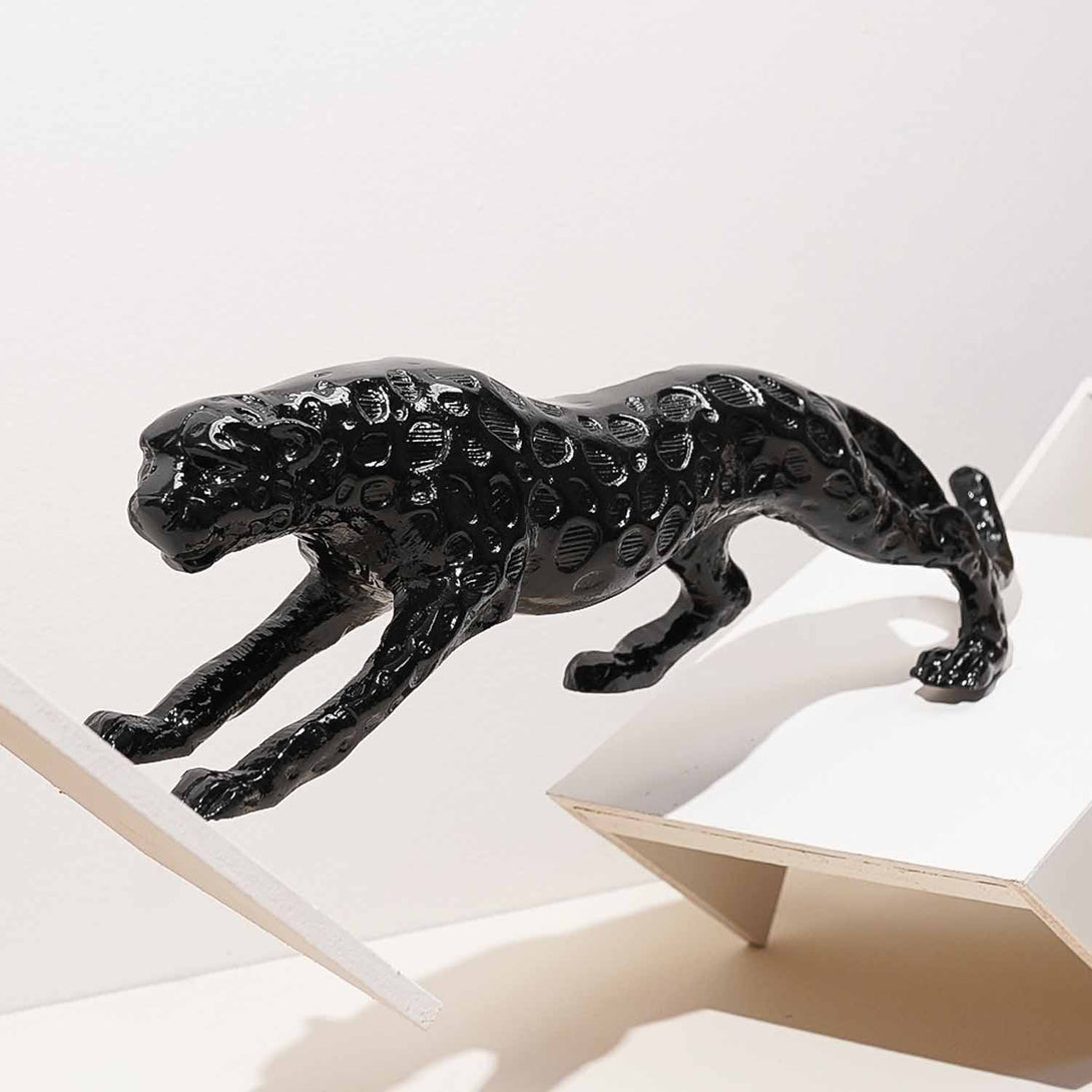 Jekyll Jaguar Metal Sculpture