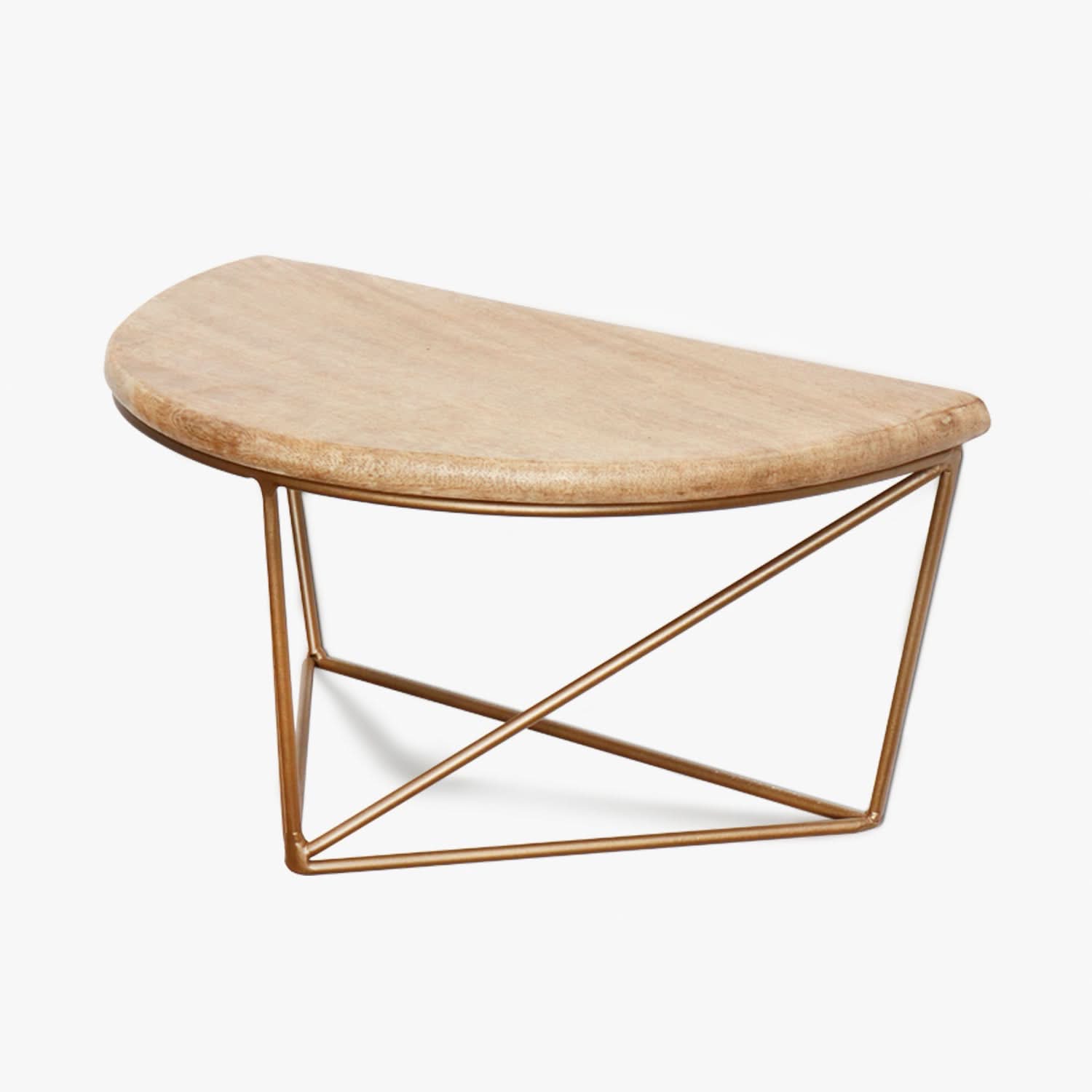Abstract Wooden Wall Shelf