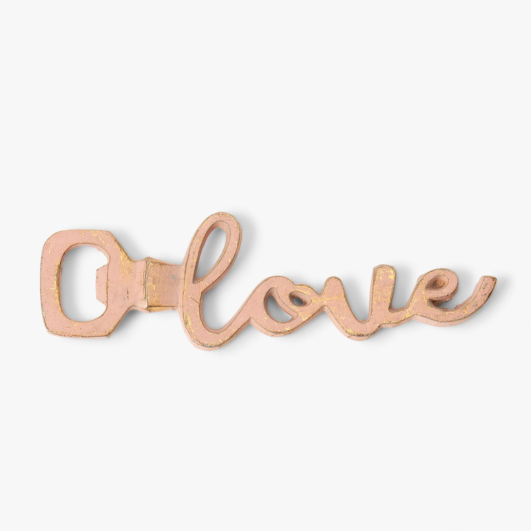 Metal LOVE Bottle Opener