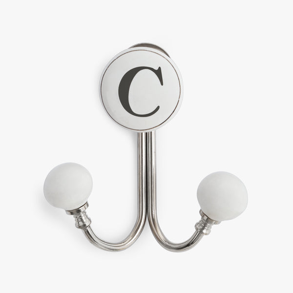 Alphabet 'C' Dual Wall Hook