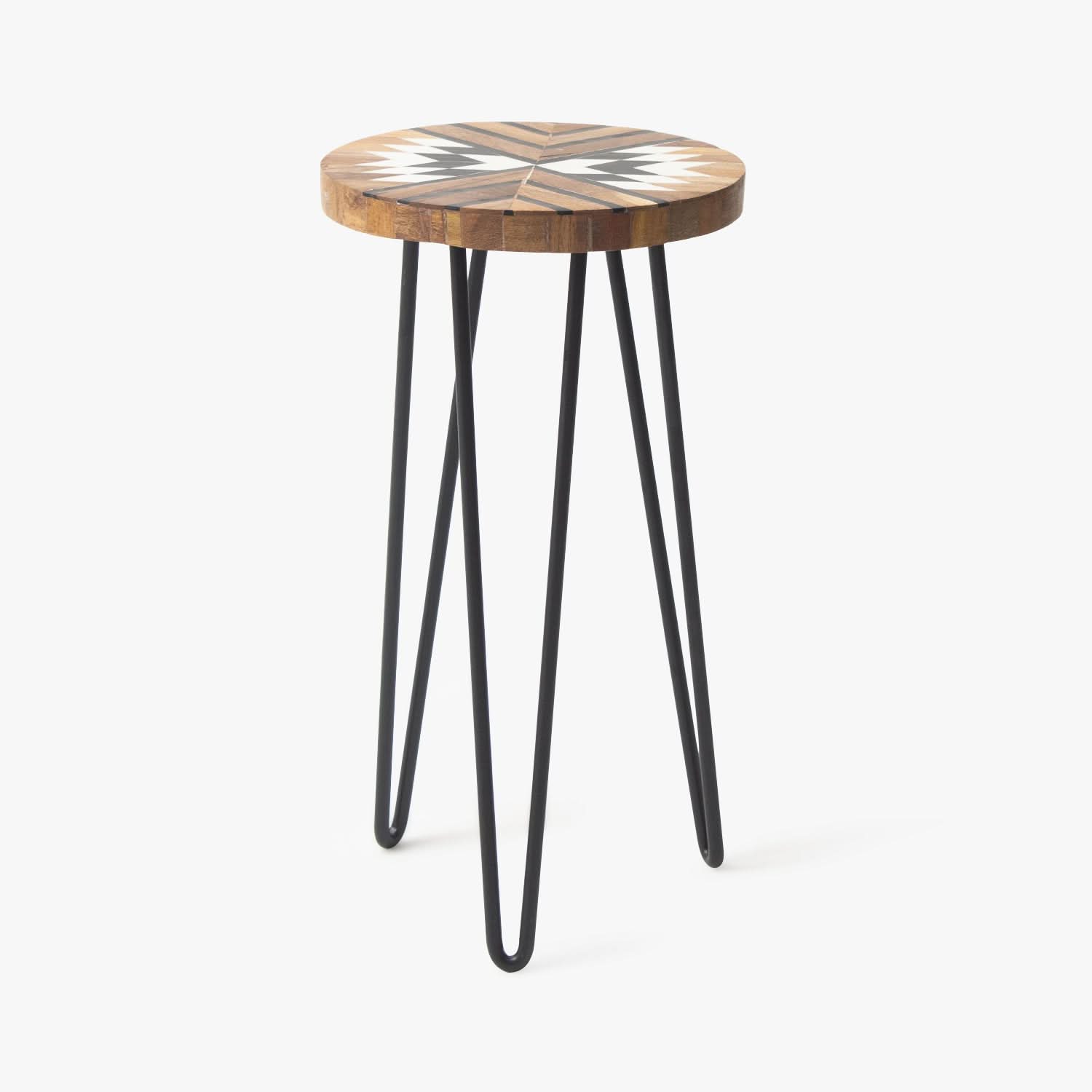 Moroccan Souk Filament Stand - Black
