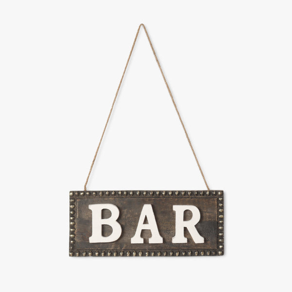 To the 'BAR' Wall Hanging