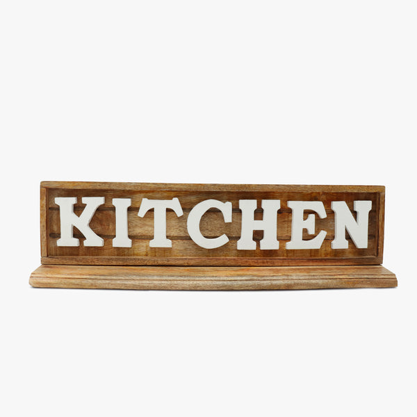Country KITCHEN Scripted Decor Accent