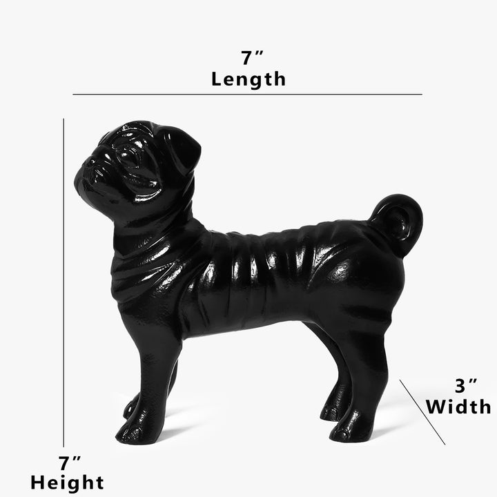 The Rich Pug Figurine