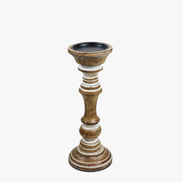 Helix Wooden Candle Stand