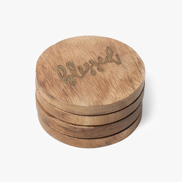 Scripted Blessed Coasters