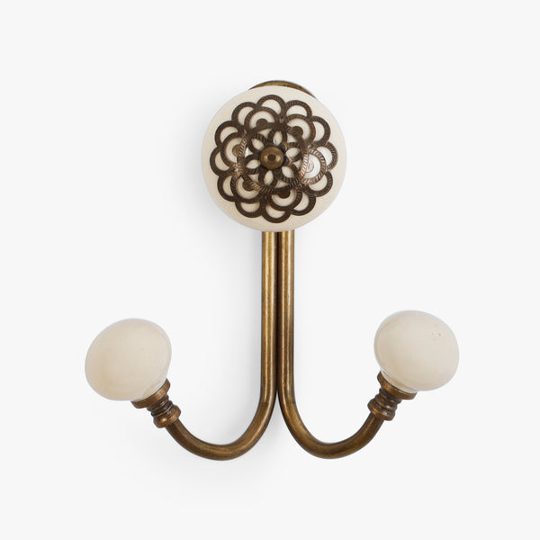 White Marya Filigree Hook