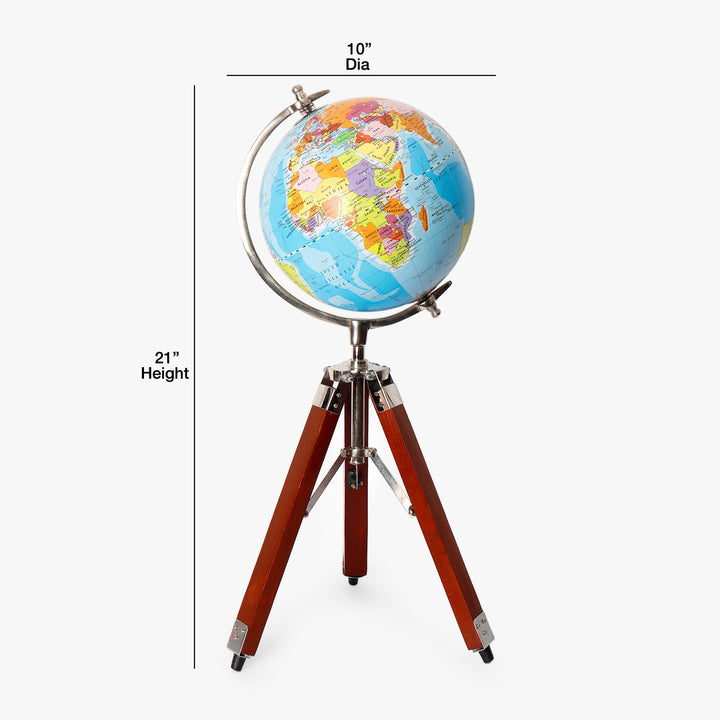 Acrylic Tripod Globe