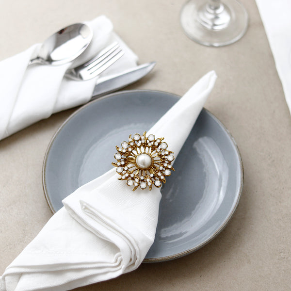 Golden Jewel Napkin Ring