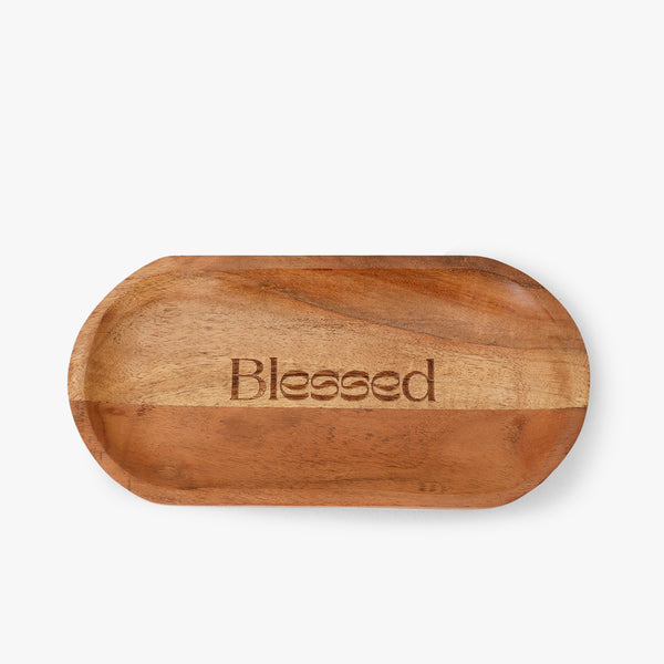 Scripted Blessed Tray