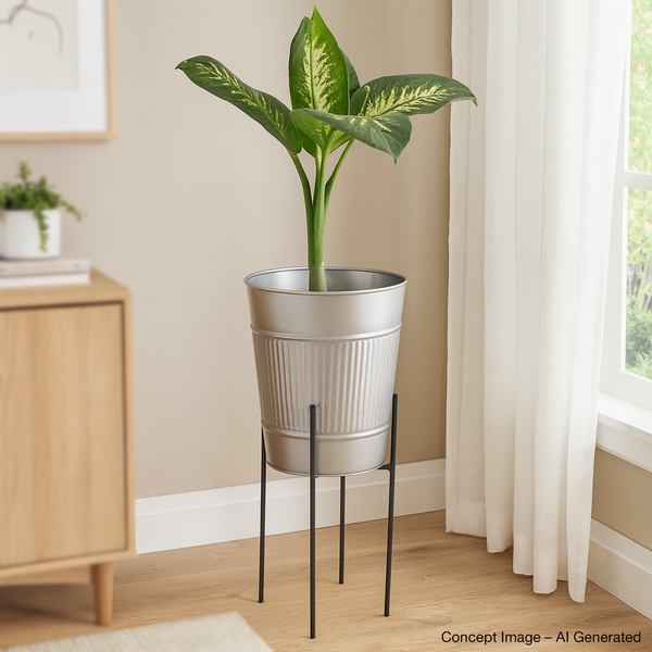 Multi-Utility Metal Planter