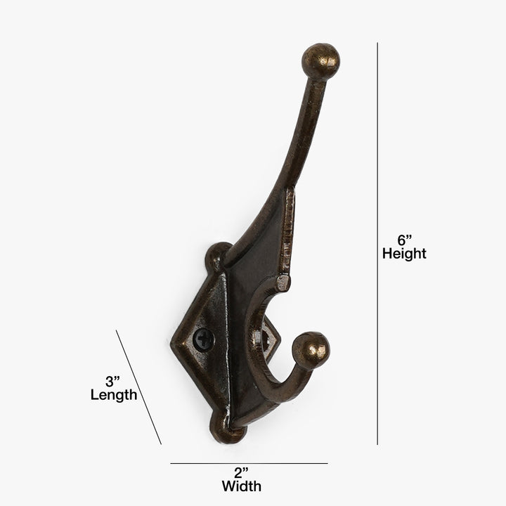 Industrial Chic Metal Wall Hook – Casa Decor