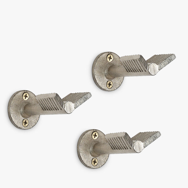 Silver Arrow Wall Hook Set