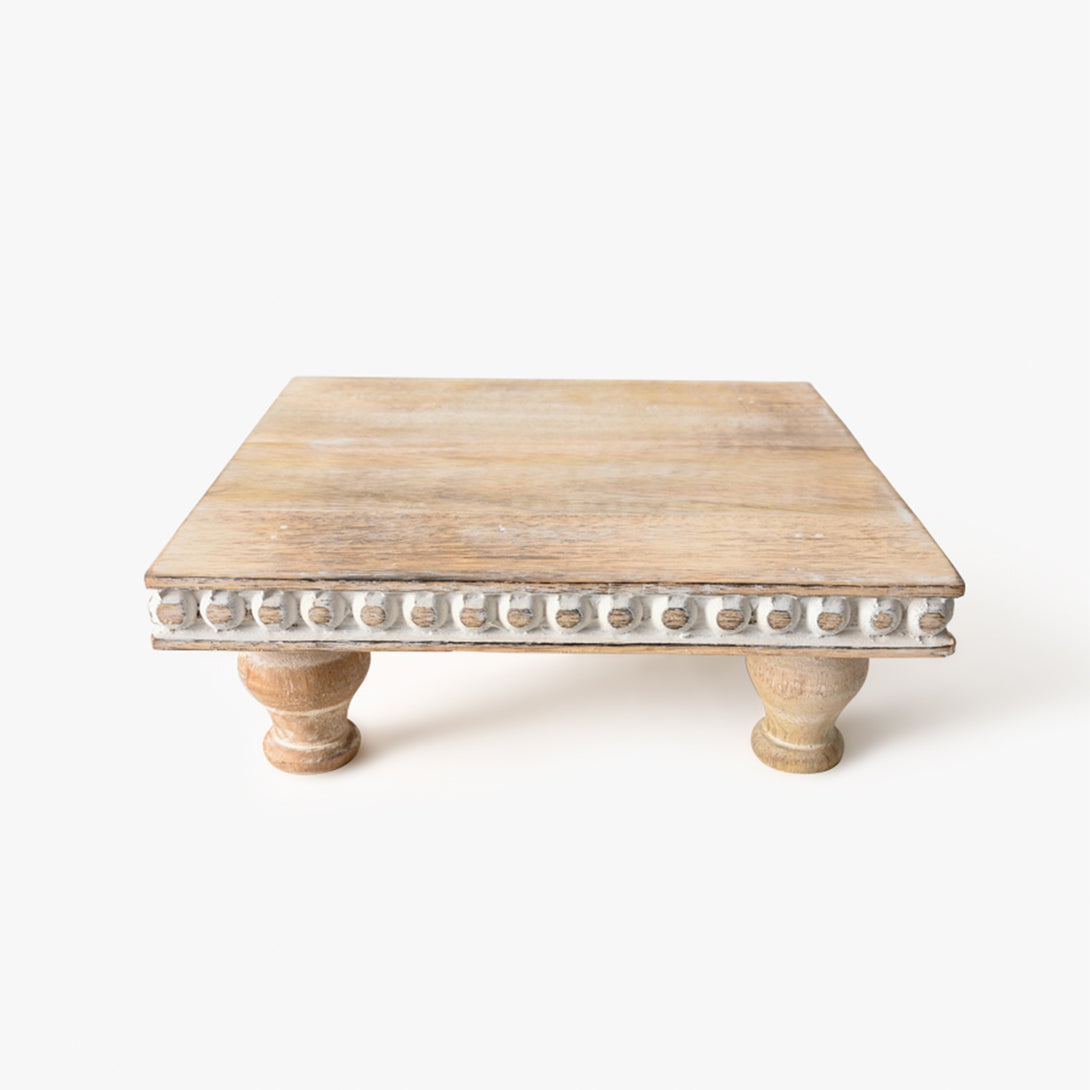 Vintage Wooden Cake Stand
