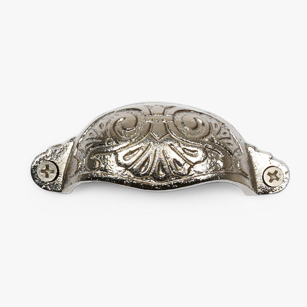 Silver Shine Drawer Pulls (Set of 6)