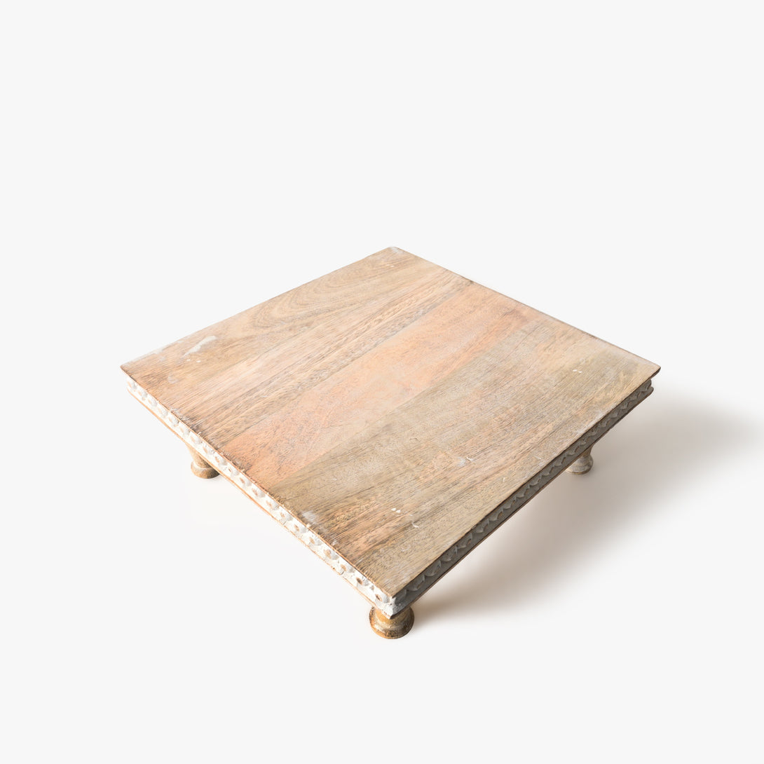 Vintage Wooden Cake Stand