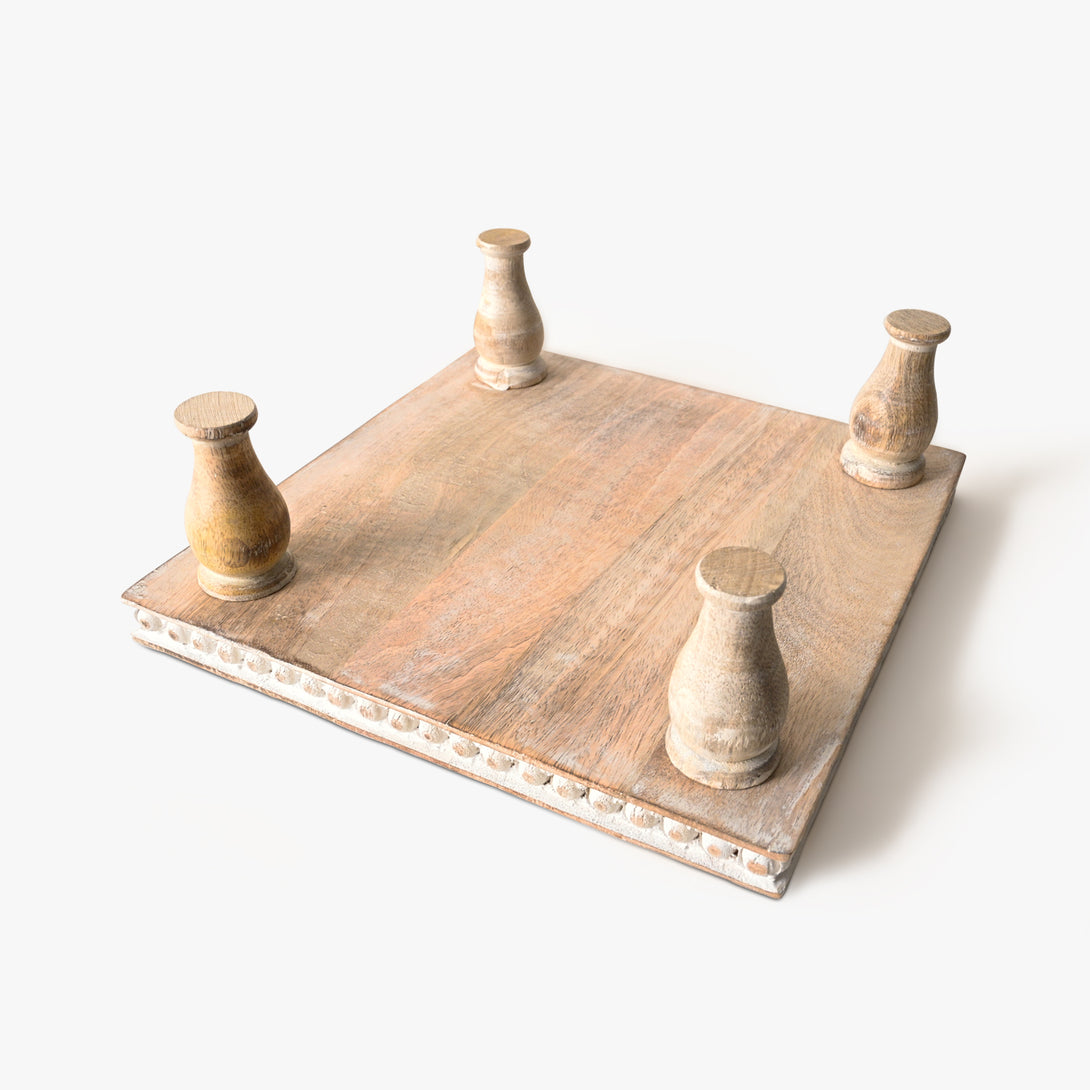 Vintage Wooden Cake Stand