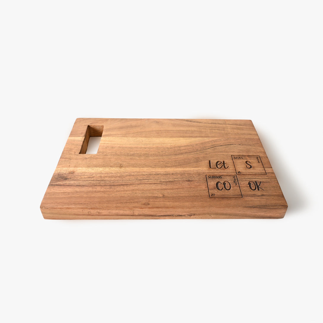 Let's Cook Scripted Chopping-Board