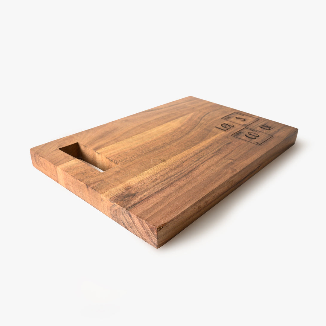 Let's Cook Scripted Chopping-Board