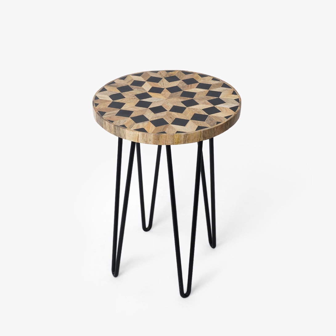 Woodland Geometric Plant Stand