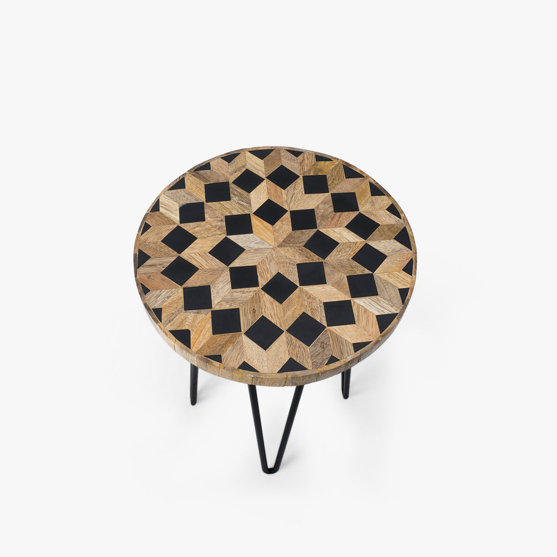 Woodland Geometric Plant Stand