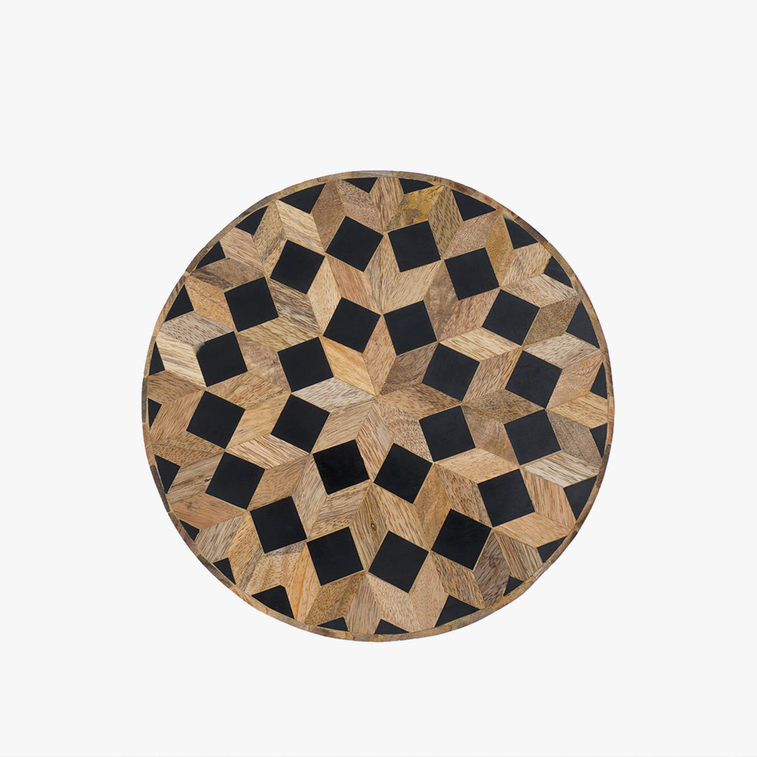 Woodland Geometric Plant Stand